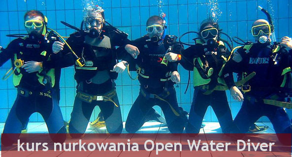 kurs nurkowania OWD PADI (Open Water Diver)