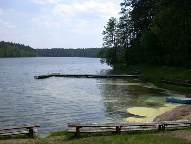 Jezioro Łęsk - nurkowanie
