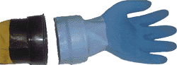 rękawice skafander suchy